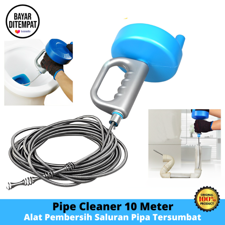 PIPA PEMBERSIH SALURAN MAMPET PIPE CLEANER 10 METER SLING KAWAT ANTI ... PIPA PEMBERSIH SALURAN MAMPET PIPE CLEANER 10 METER SLING KAWAT ANTI ...