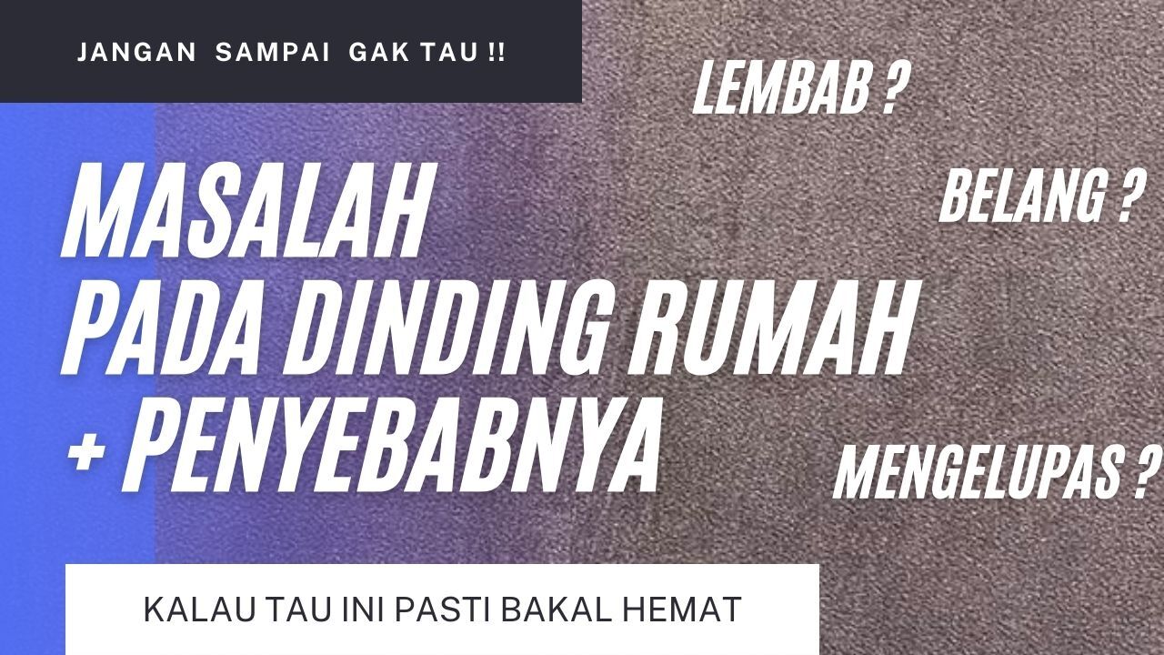 Penyebab Dinding Rumah Retak, Kesalahan Membangun?